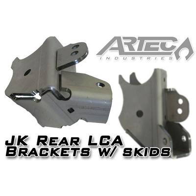 Artec Industries Rear Lower Control Arm Brackets with Skids - JK4427